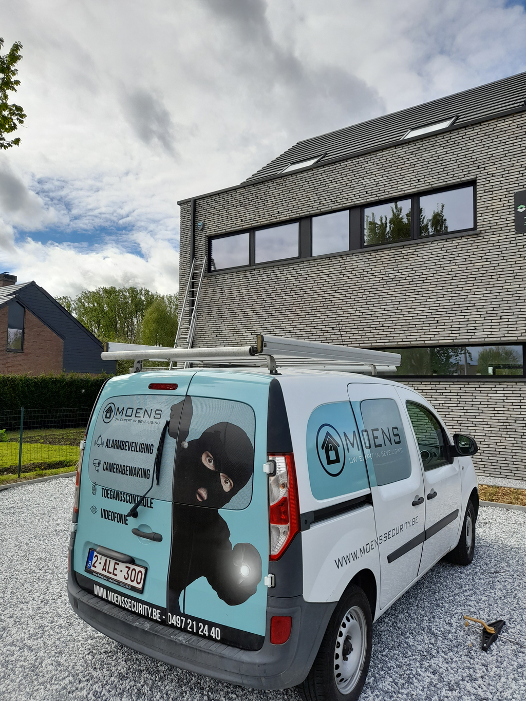 Service technieker aan het werk. Service technieker